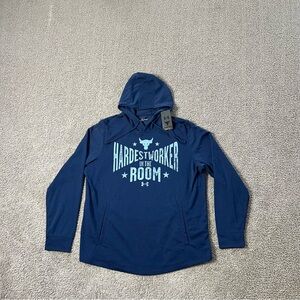 Under Armour Project Rock Terry Hoodie Men’s Size XXL
